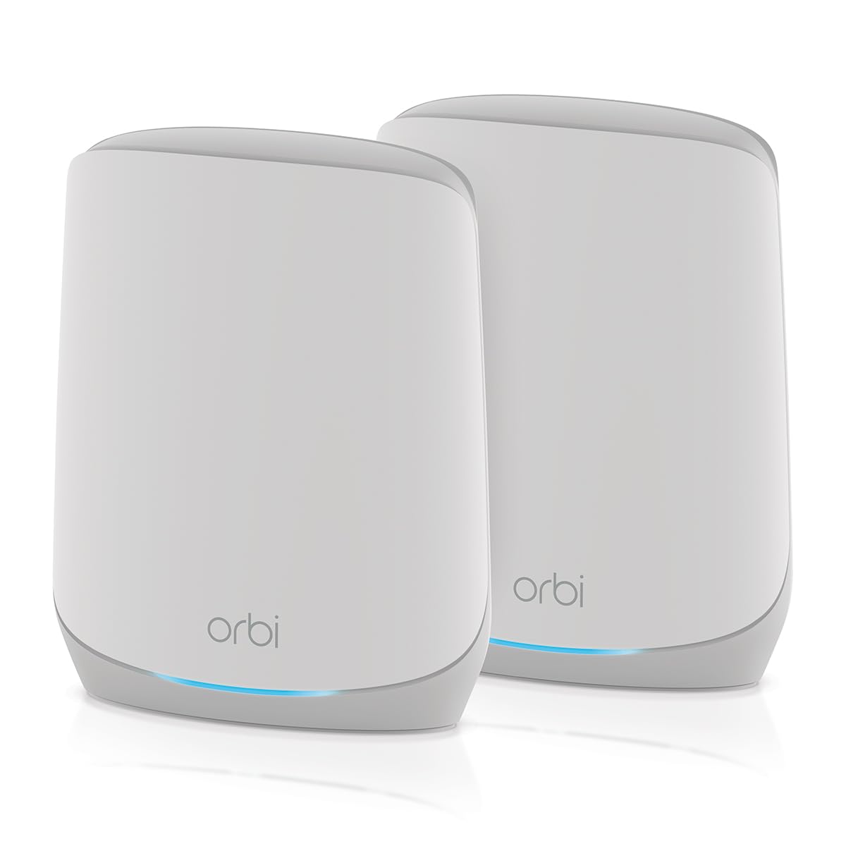 NETGEAR Orbi Whole Home Tri-Band WiFi 6 Mesh Network System (RBK663) – Router with 2 Satellite Extenders, Security Features, Coverage up to 6,600 sq. ft., 75 Devices - AX3800 (Up to 3.8Gbps)