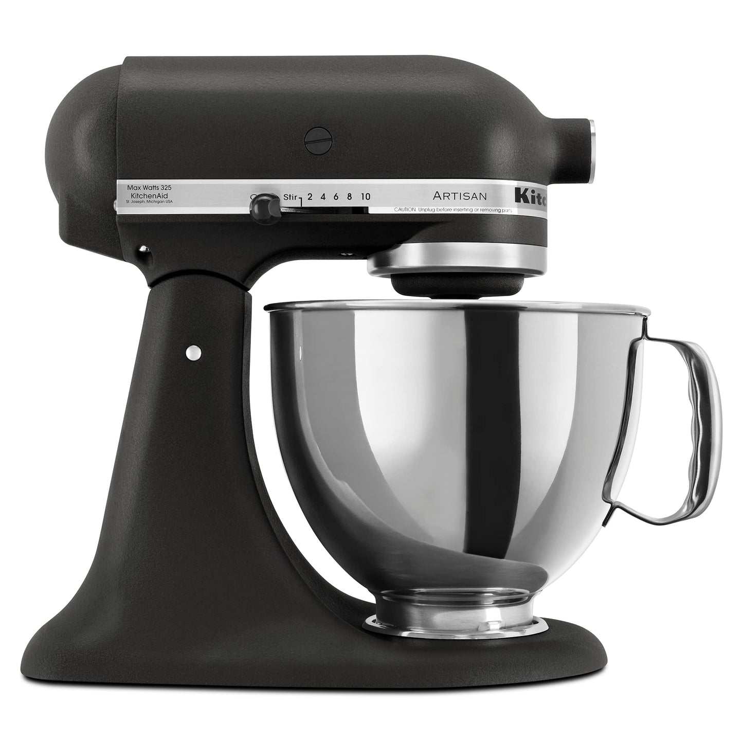KitchenAid Artisan Series 5 Quart Tilt Head Stand Mixer with Pouring Shield KSM150PS, Almond Cream