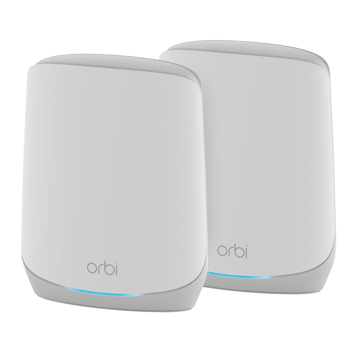 NETGEAR Orbi Whole Home Tri-Band WiFi 6 Mesh Network System (RBK663) – Router with 2 Satellite Extenders, Security Features, Coverage up to 6,600 sq. ft., 75 Devices - AX3800 (Up to 3.8Gbps)