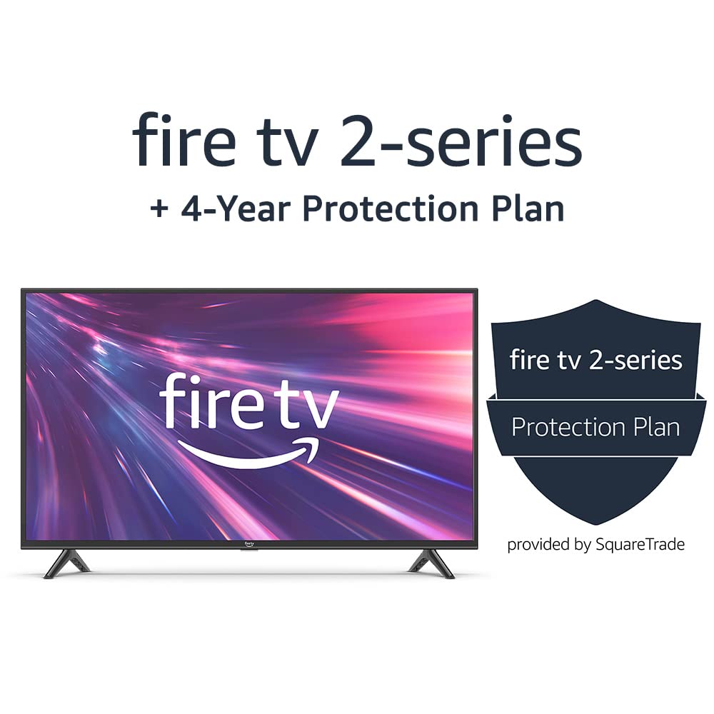 Amazon Fire TV 40" 2-Series, HD smart TV with Fire TV Alexa Voice Remote, stream live TV without cable