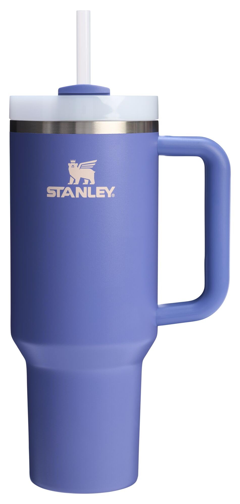 STANLEY Quencher H2.0 Tumbler with Handle and Straw 40 oz | Flowstate 3-Position Lid | Cup Holder Compatible for Travel | Insulated Stainless Steel Cup | BPA-Free | Lilac