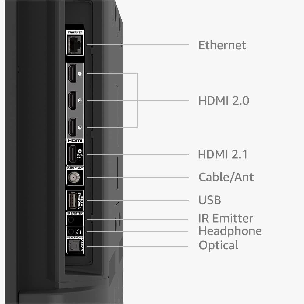 Amazon Fire TV 50" Omni QLED Series 4K UHD smart TV, Dolby Vision IQ, Fire TV Ambient Experience, local dimming, hands-free with Alexa