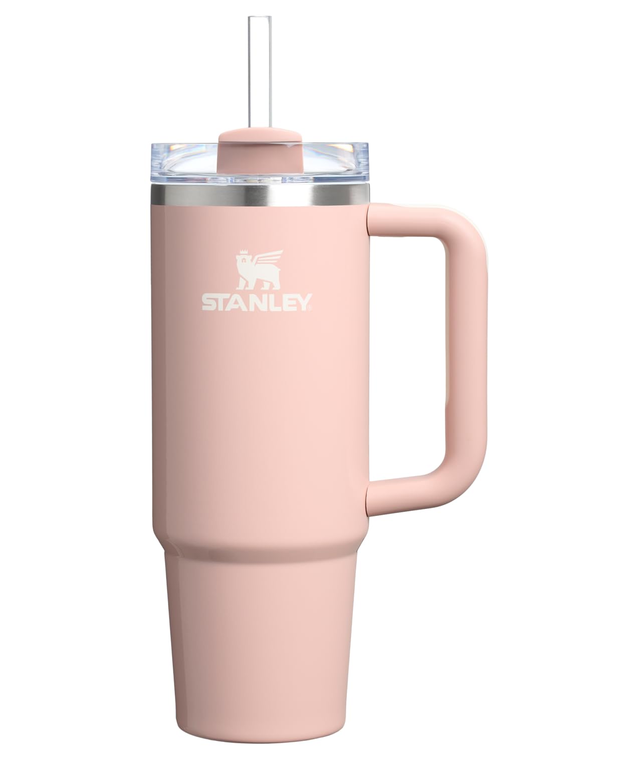 STANLEY Quencher H2.0 Tumbler with Handle and Straw 40 oz | Flowstate 3-Position Lid | Cup Holder Compatible for Travel | Insulated Stainless Steel Cup | BPA-Free | Lilac