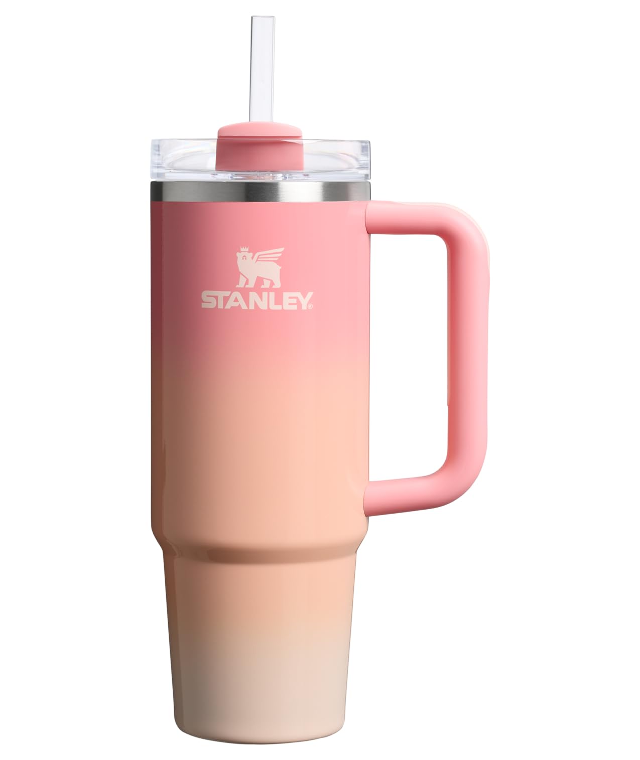 STANLEY Quencher H2.0 Tumbler with Handle and Straw 40 oz | Flowstate 3-Position Lid | Cup Holder Compatible for Travel | Insulated Stainless Steel Cup | BPA-Free | Lilac