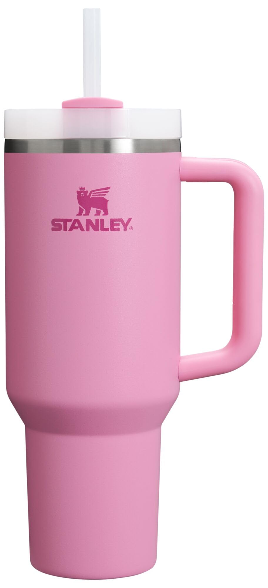 STANLEY Quencher H2.0 Tumbler with Handle and Straw 40 oz | Flowstate 3-Position Lid | Cup Holder Compatible for Travel | Insulated Stainless Steel Cup | BPA-Free | Lilac