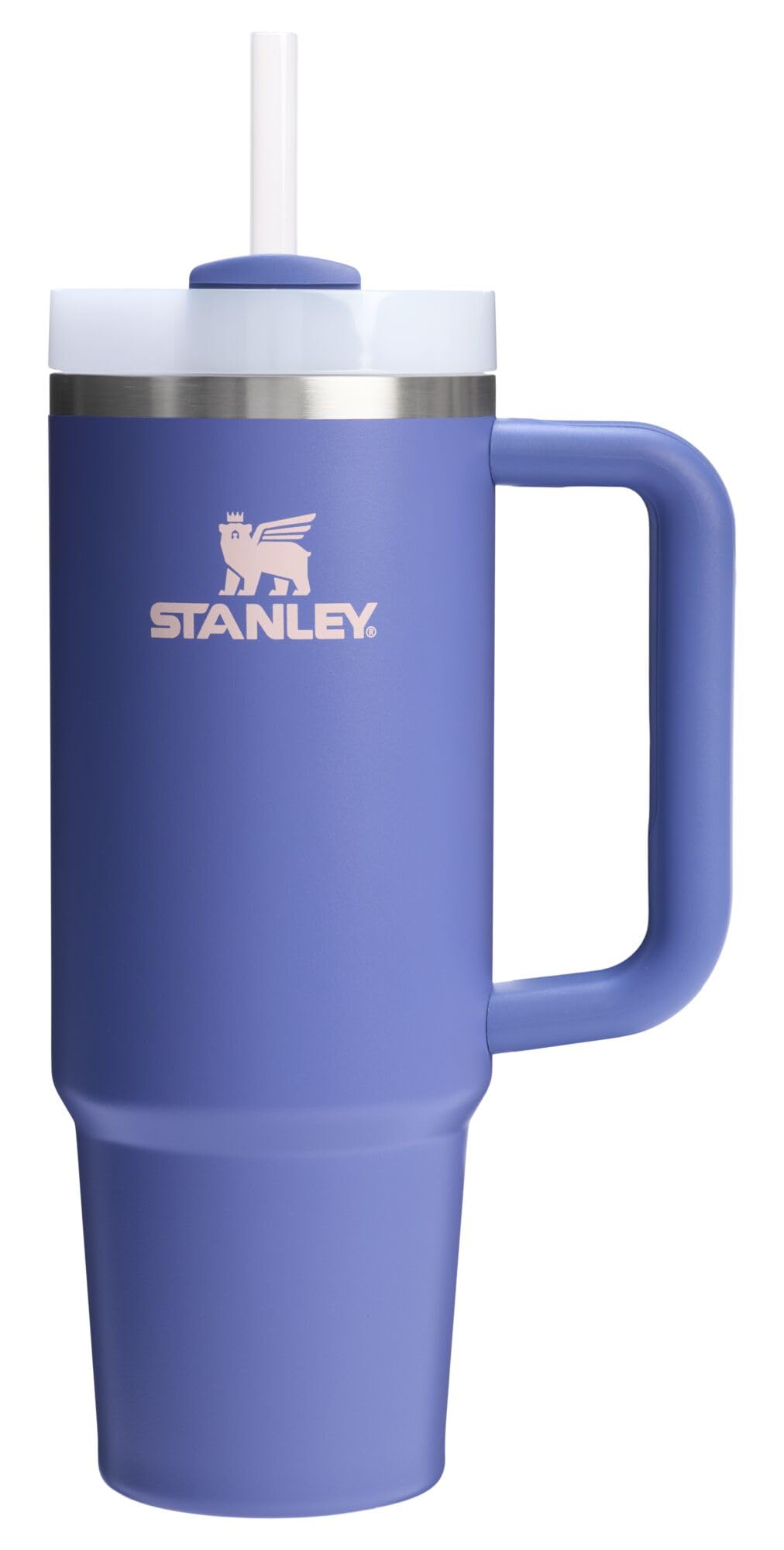 STANLEY Quencher H2.0 Tumbler with Handle and Straw 40 oz | Flowstate 3-Position Lid | Cup Holder Compatible for Travel | Insulated Stainless Steel Cup | BPA-Free | Lilac