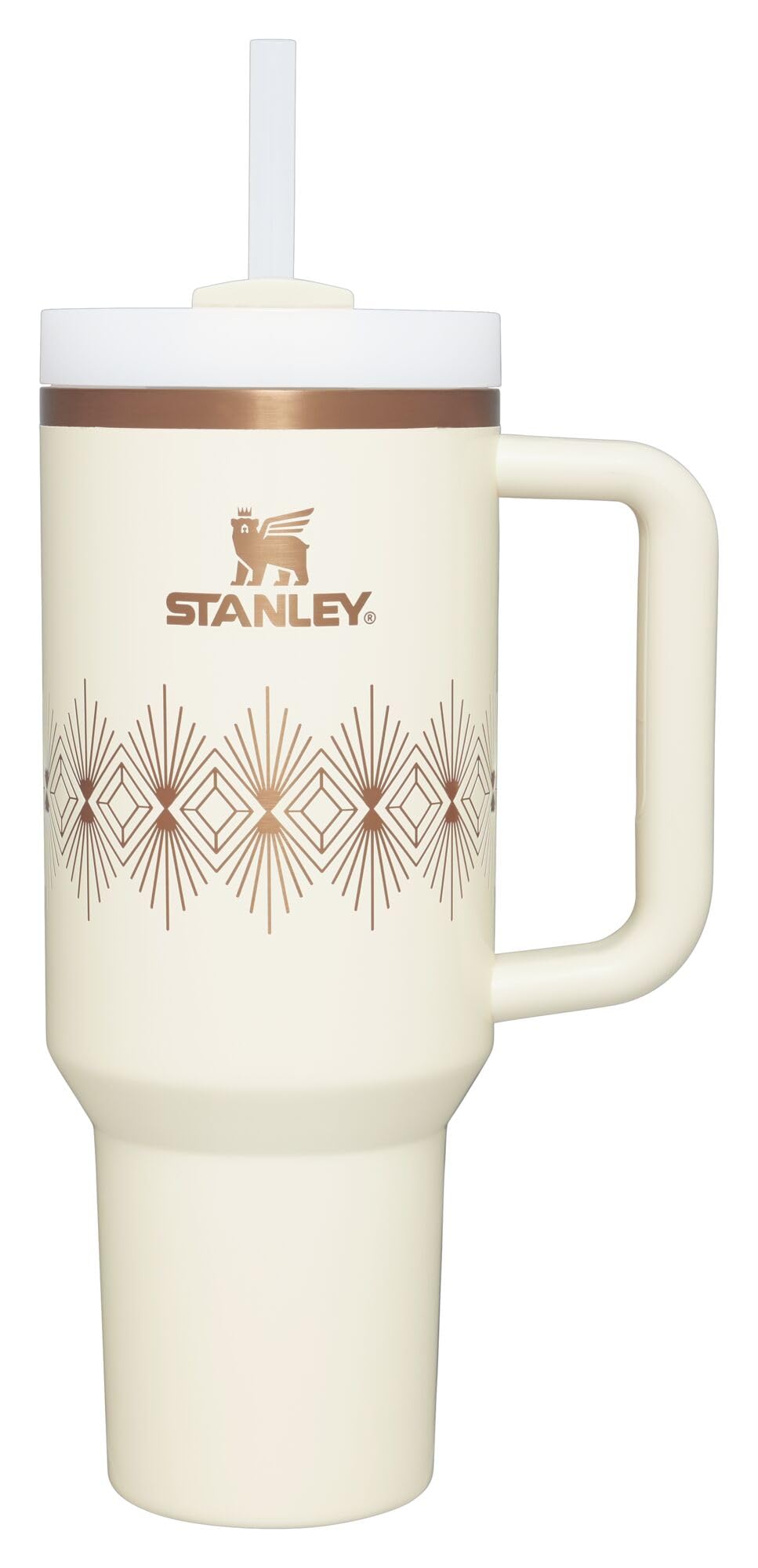 STANLEY Quencher H2.0 Tumbler with Handle and Straw 40 oz | Flowstate 3-Position Lid | Cup Holder Compatible for Travel | Insulated Stainless Steel Cup | BPA-Free | Lilac