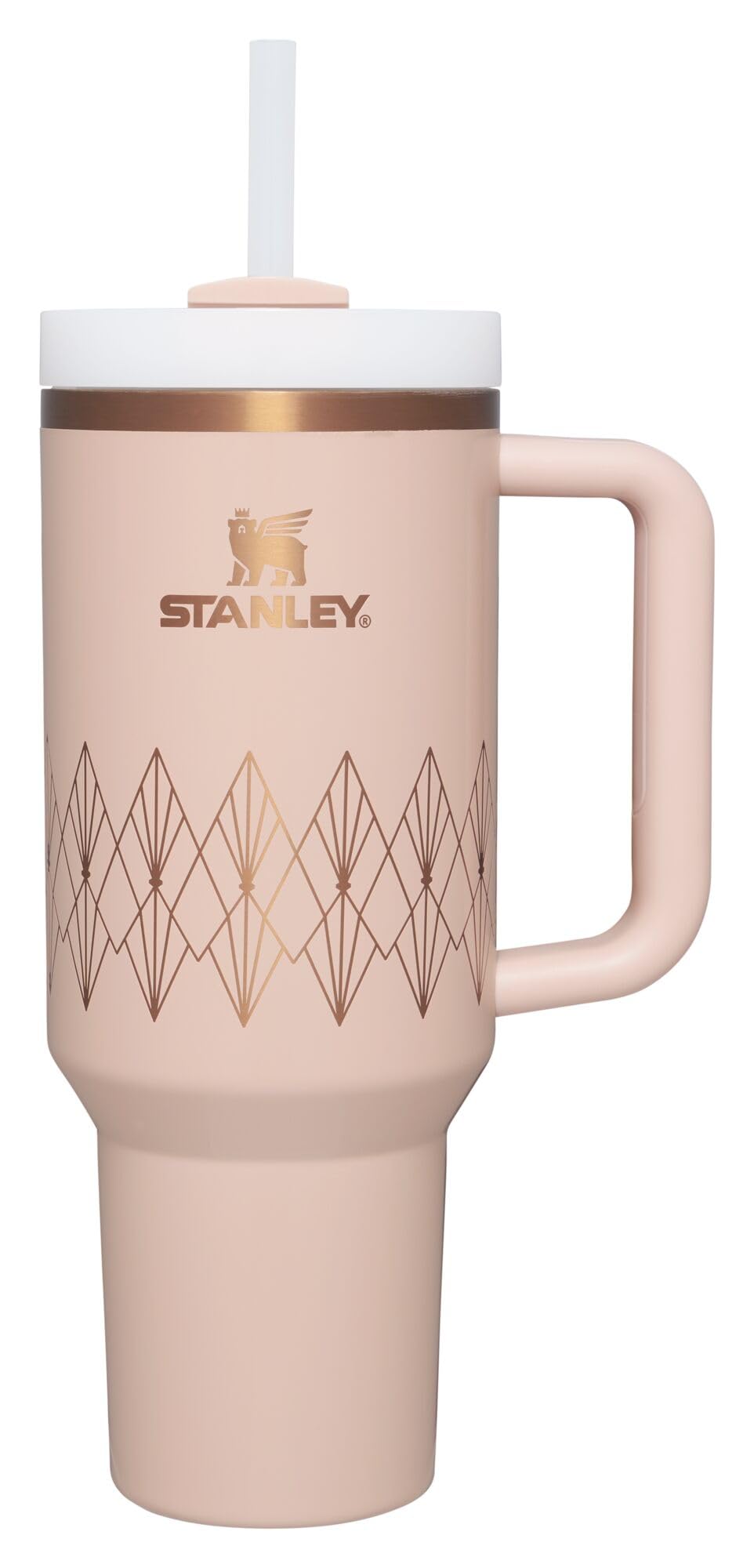 STANLEY Quencher H2.0 Tumbler with Handle and Straw 40 oz | Flowstate 3-Position Lid | Cup Holder Compatible for Travel | Insulated Stainless Steel Cup | BPA-Free | Lilac