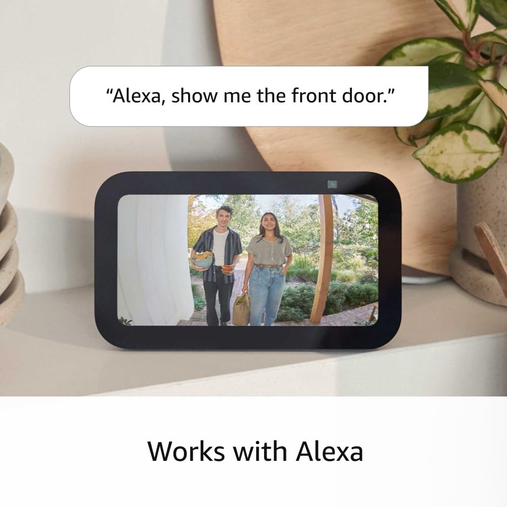 Ring Battery Doorbell | Home or business security with Head-to-Toe Video, Live View with Two-Way Talk, and Motion Detection & Alerts, Satin Nickel