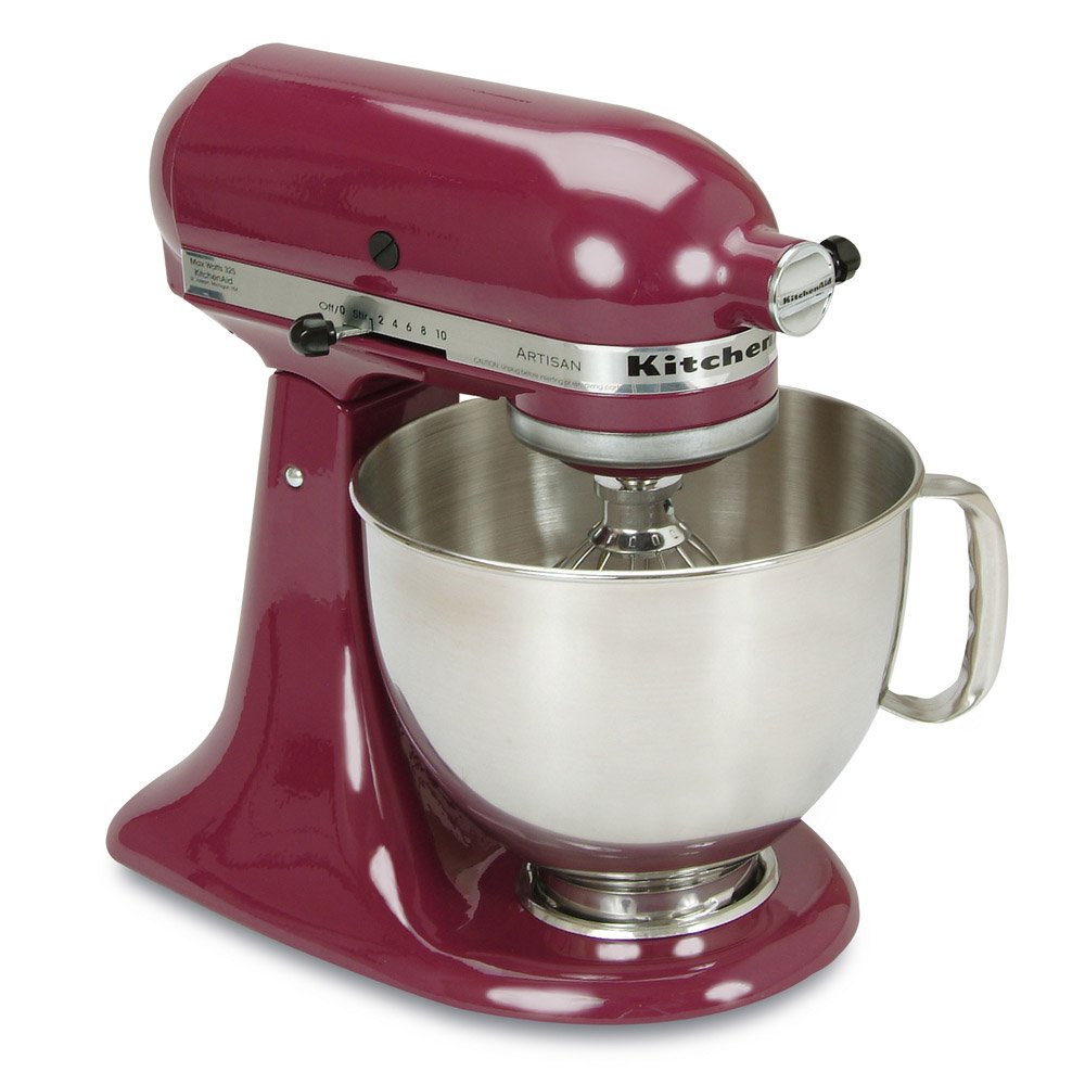 KitchenAid Artisan Series 5 Quart Tilt Head Stand Mixer with Pouring Shield KSM150PS, Almond Cream
