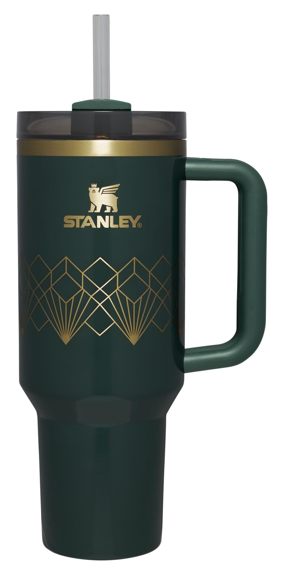 STANLEY Quencher H2.0 Tumbler with Handle and Straw 40 oz | Flowstate 3-Position Lid | Cup Holder Compatible for Travel | Insulated Stainless Steel Cup | BPA-Free | Lilac