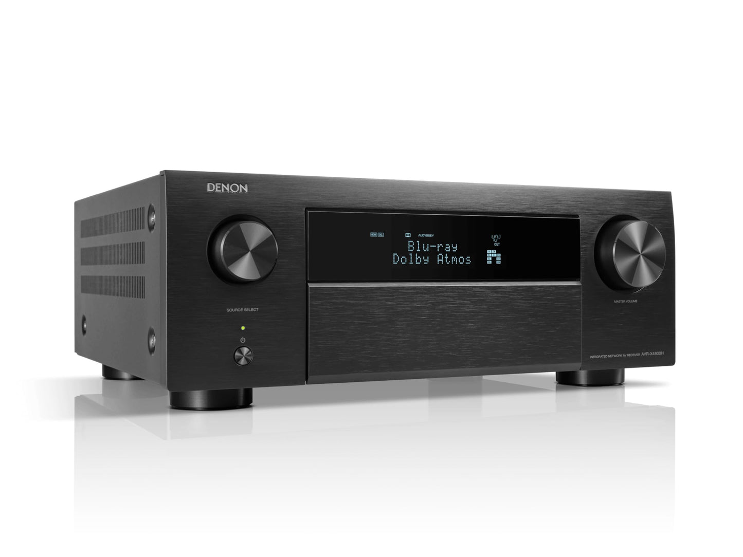 Denon AVR-X3800H 9.4-Ch 8K UHD AVR Home Theater Stereo Receiver, (105W X 9) Built-in Bluetooth Wi-Fi & HEOS Multi-Room Streaming Dolby Atmos DTS:X IMAX Enhanced & Auro 3D