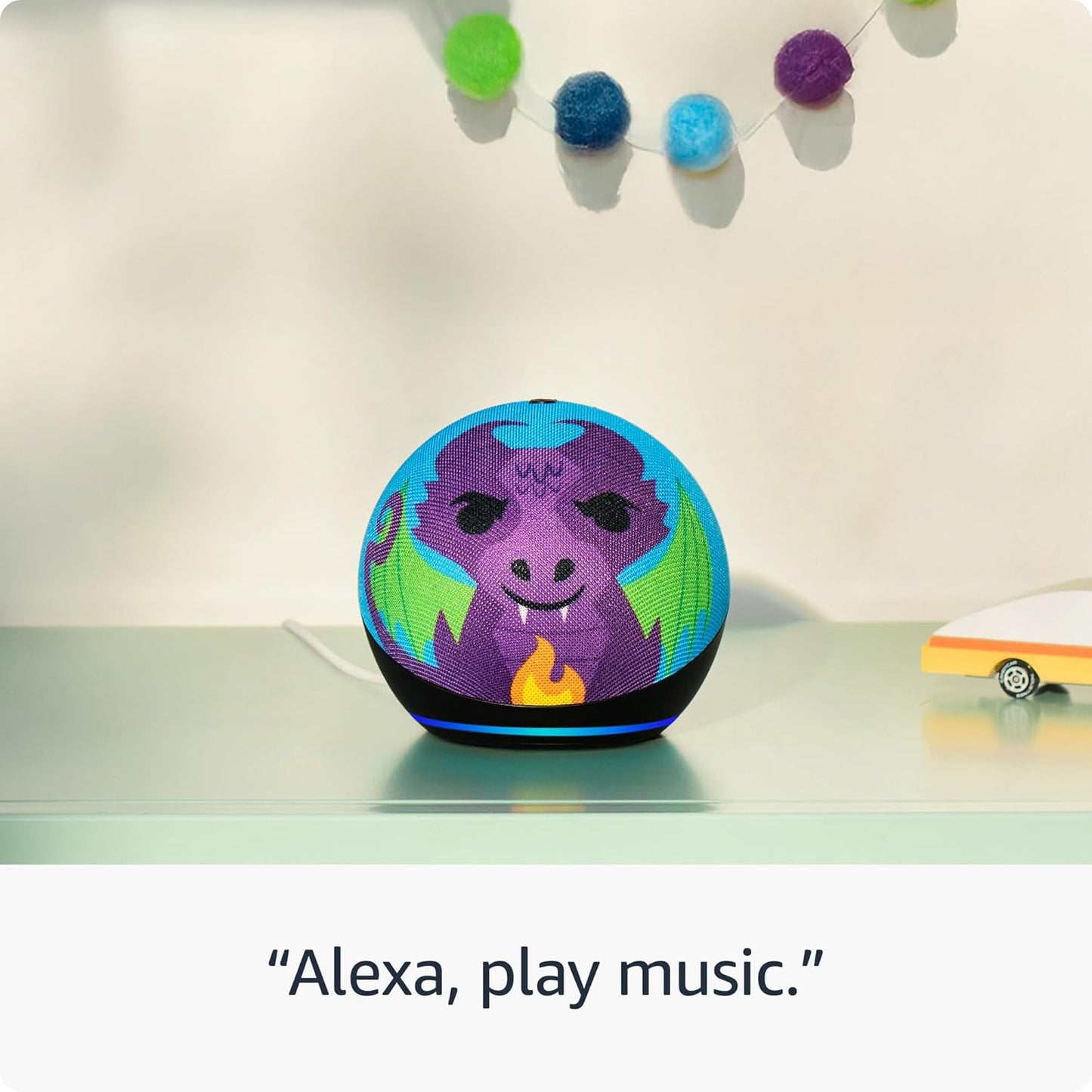 Amazon Echo Dot Kids (newest model) - Designed for kids, with Alexa+ Early Access, parental controls, Includes 1 Year of Amazon Kids+, Stardust
