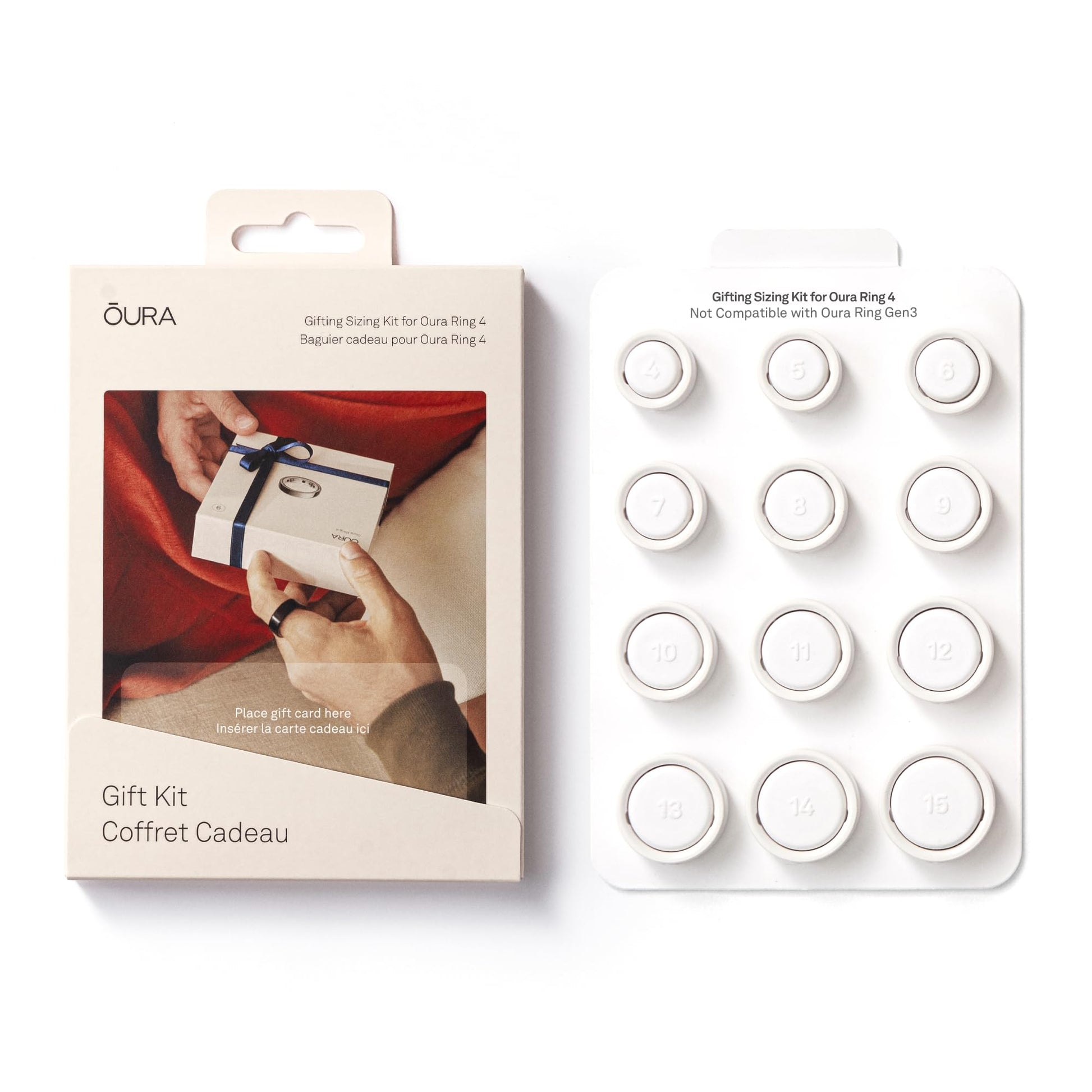 Oura Ring 4 - Gold - Size 8 - Size Before You Buy