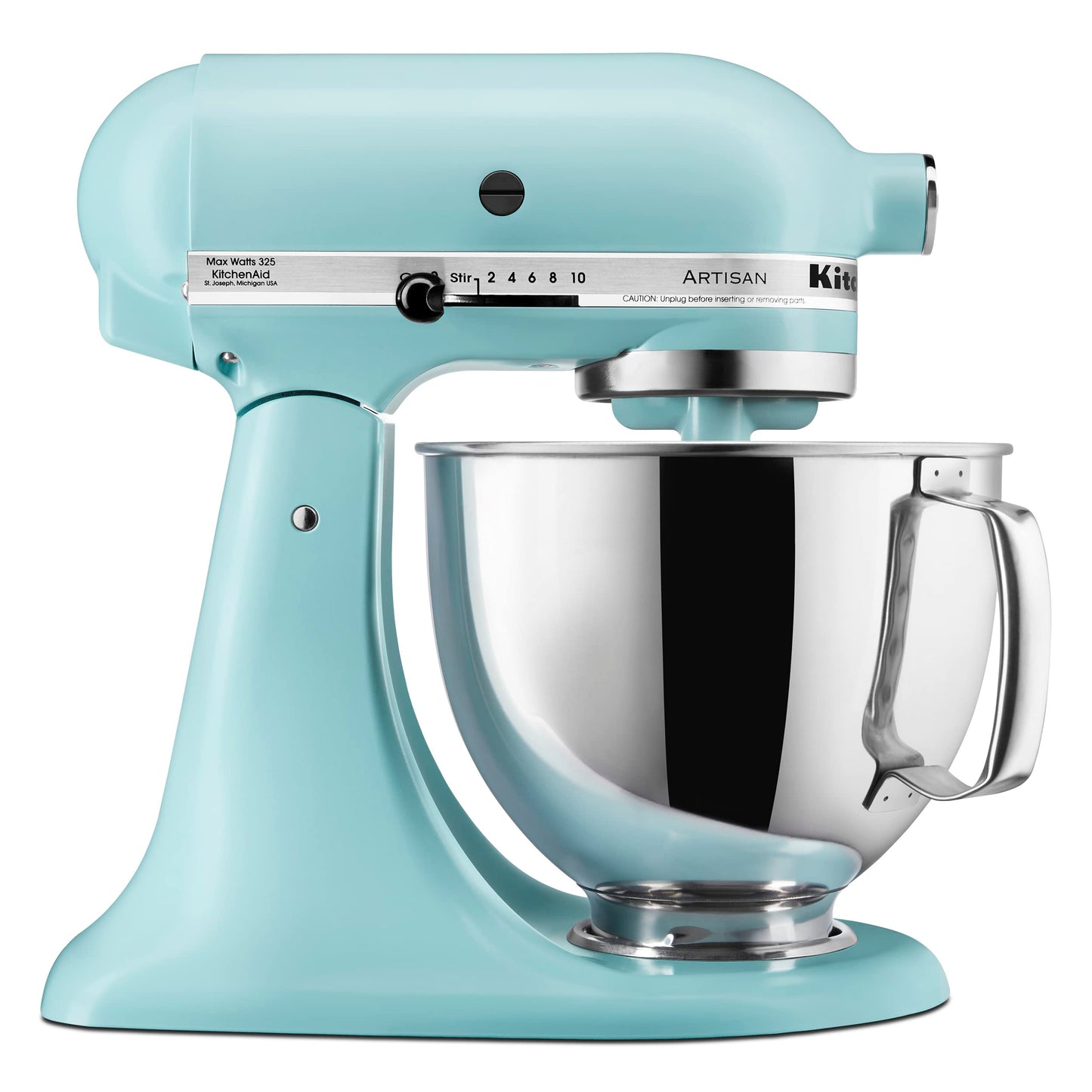 KitchenAid Artisan Series 5 Quart Tilt Head Stand Mixer with Pouring Shield KSM150PS, Almond Cream