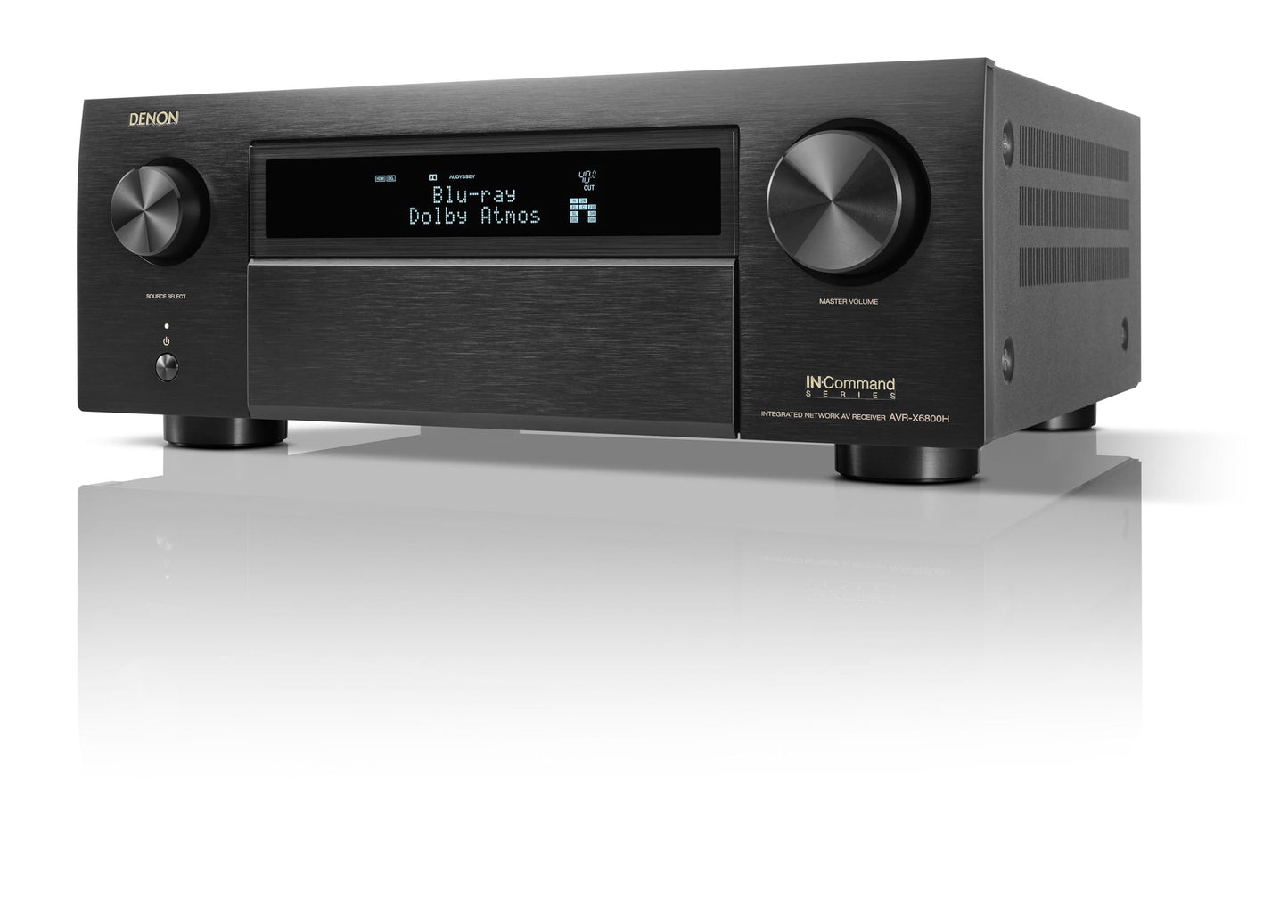 Denon AVR-X3800H 9.4-Ch 8K UHD AVR Home Theater Stereo Receiver, (105W X 9) Built-in Bluetooth Wi-Fi & HEOS Multi-Room Streaming Dolby Atmos DTS:X IMAX Enhanced & Auro 3D