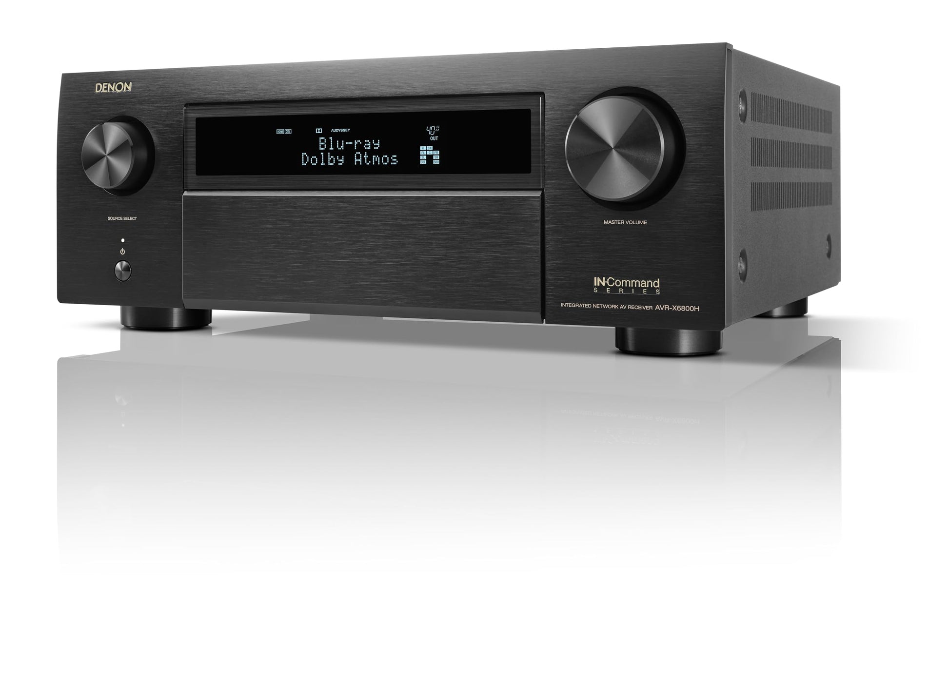 Denon AVR-X3800H 9.4-Ch 8K UHD AVR Home Theater Stereo Receiver, (105W X 9) Built-in Bluetooth Wi-Fi & HEOS Multi-Room Streaming Dolby Atmos DTS:X IMAX Enhanced & Auro 3D