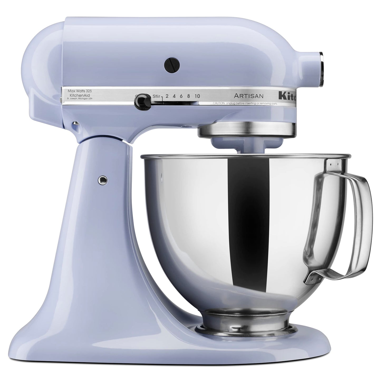 KitchenAid Artisan Series 5 Quart Tilt Head Stand Mixer with Pouring Shield KSM150PS, Almond Cream