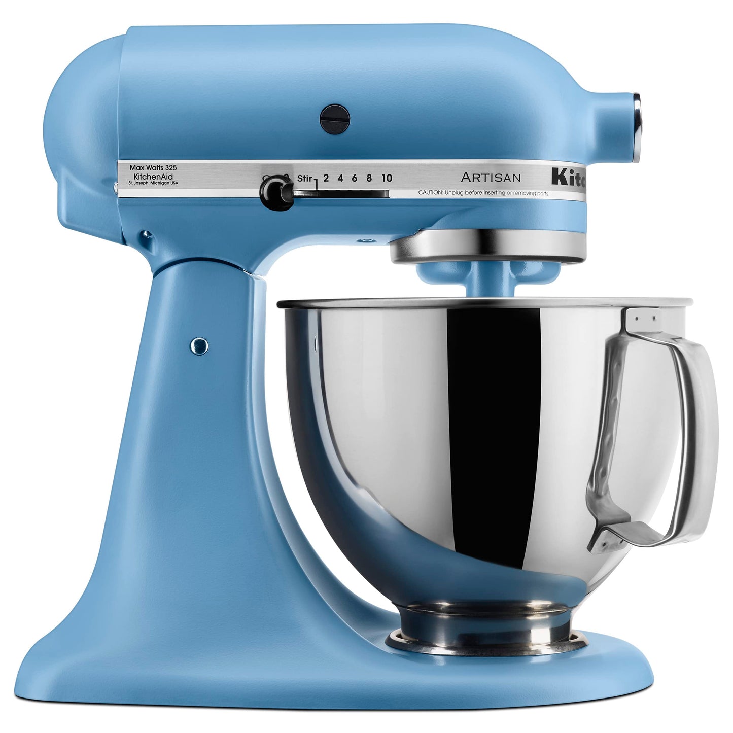 KitchenAid Artisan Series 5 Quart Tilt Head Stand Mixer with Pouring Shield KSM150PS, Almond Cream