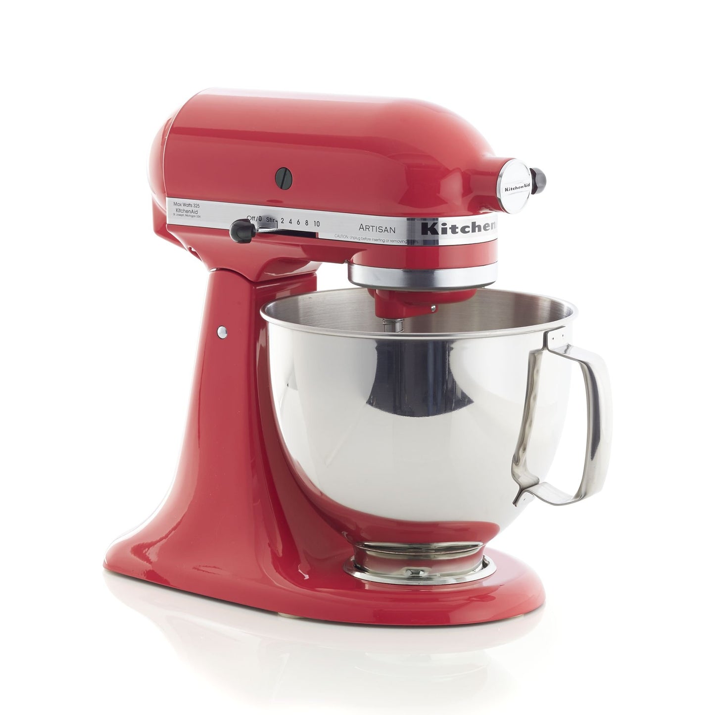 KitchenAid Artisan Series 5 Quart Tilt Head Stand Mixer with Pouring Shield KSM150PS, Almond Cream
