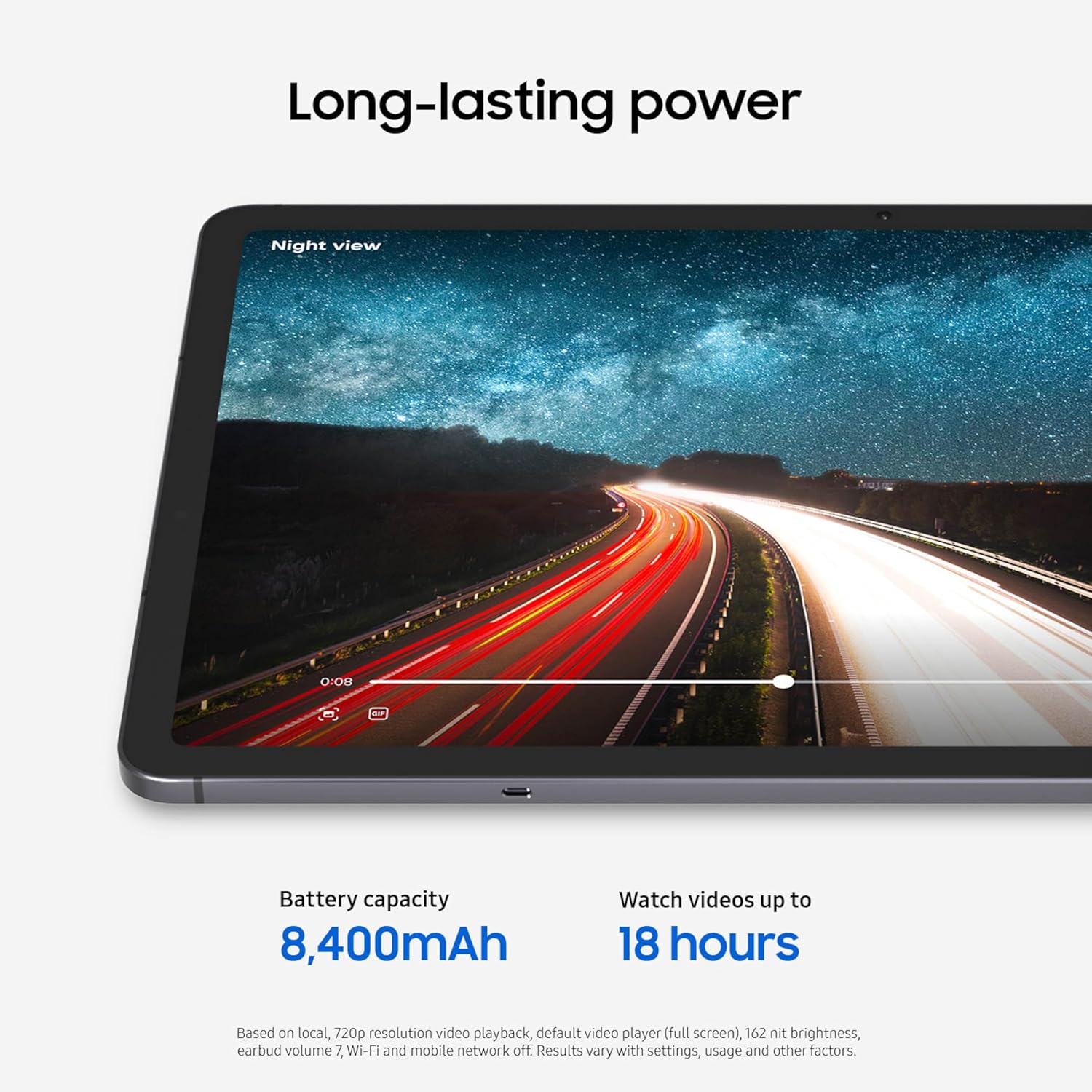 Samsung Galaxy Tab S11 256 GB WiFi Android Tablet, Large Display, Durable, Slim, Light, High Performance, Long Battery Life, S Pen for Note-Taking, AI Assist, US Version, Gray