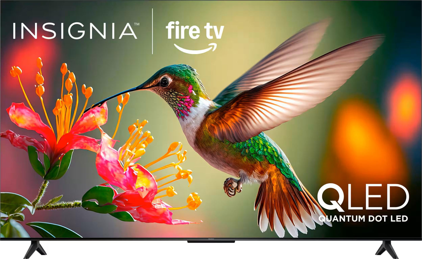 INSIGNIA 65-inch Class QF Series LED 4K UHD QLED Smart Fire TV with Alexa Voice Remote (NS65-UQFL26)