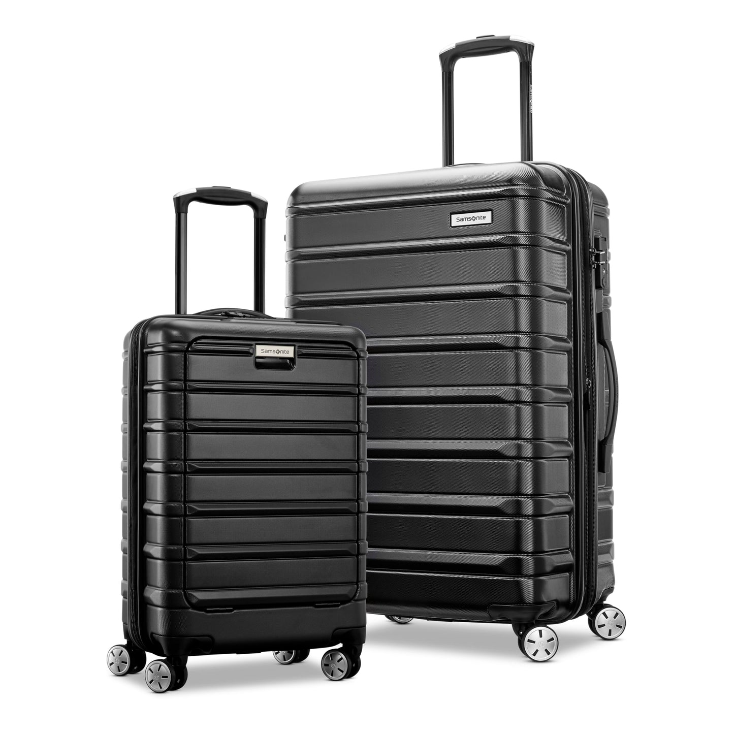 Samsonite Omni 2 Hardside Expandable Luggage with Spinner Wheels, 3-Piece Set (19/24/28), Lagoon Blue