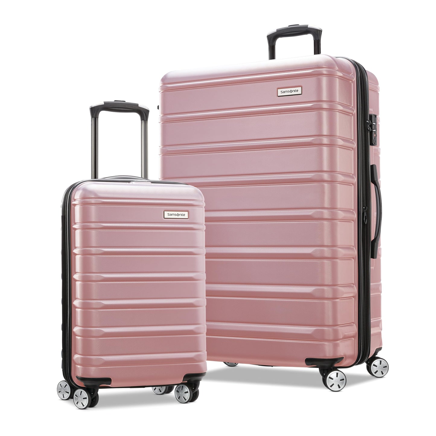 Samsonite Omni 2 Hardside Expandable Luggage with Spinner Wheels, 3-Piece Set (19/24/28), Lagoon Blue