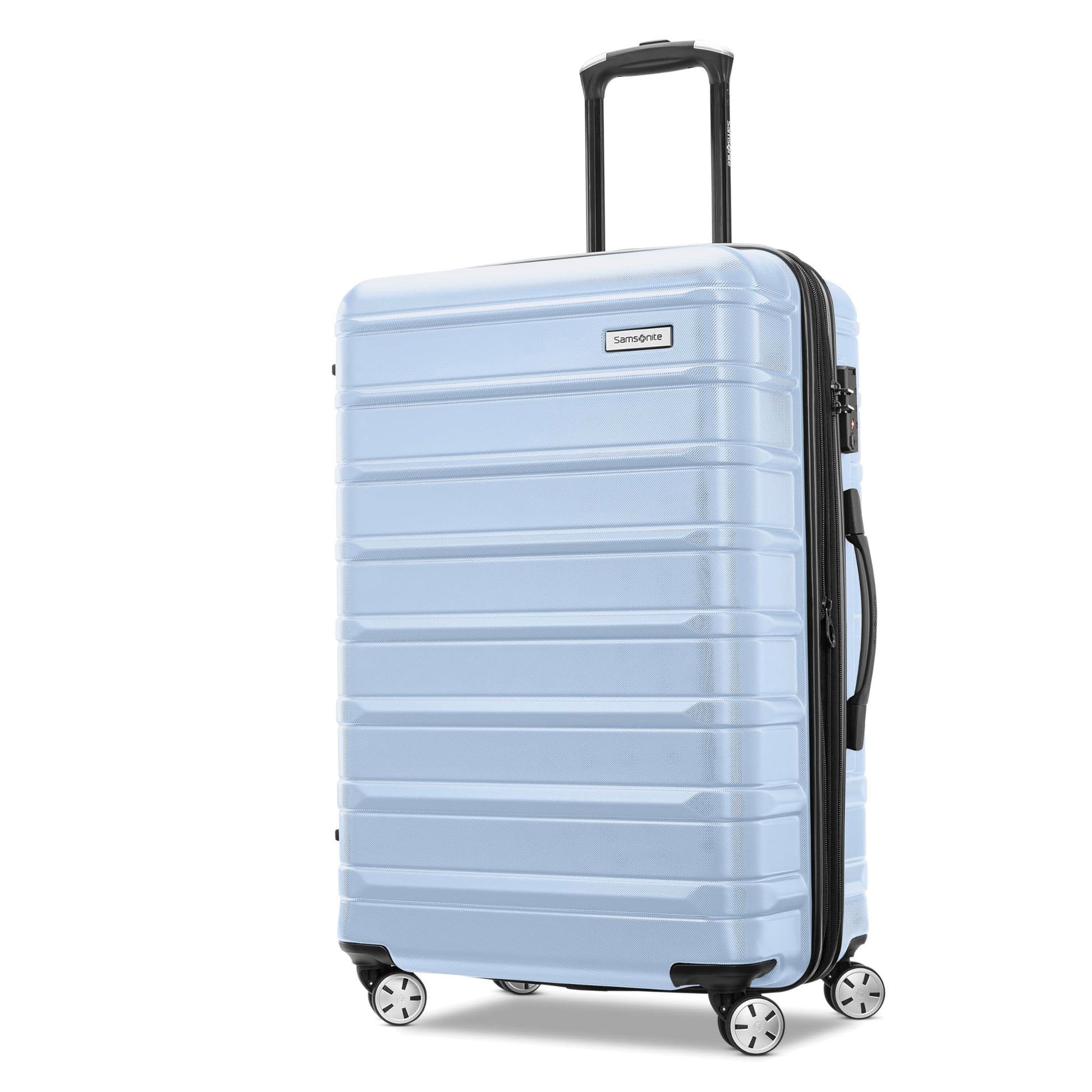 Samsonite Omni 2 Hardside Expandable Luggage with Spinner Wheels, 3-Piece Set (19/24/28), Lagoon Blue