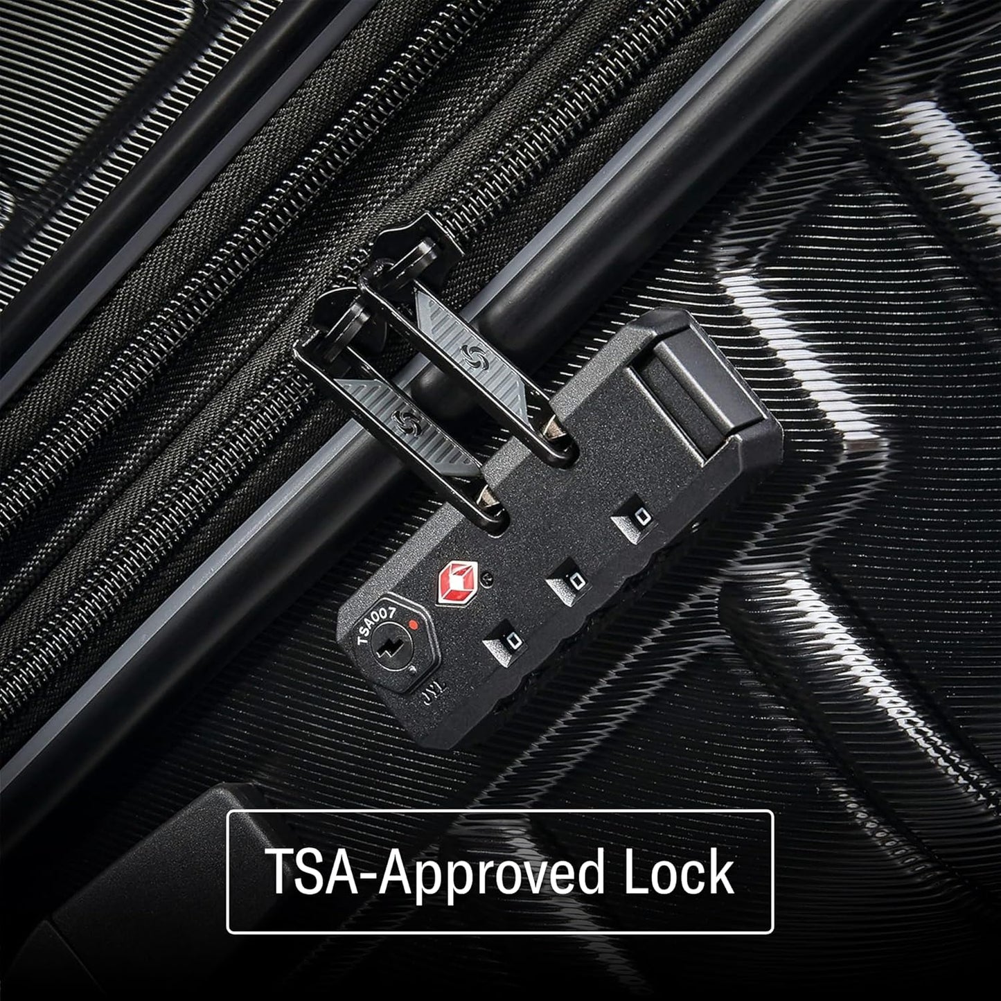 Samsonite Omni 2 Hardside Expandable Luggage with Spinner Wheels, 3-Piece Set (19/24/28), Lagoon Blue