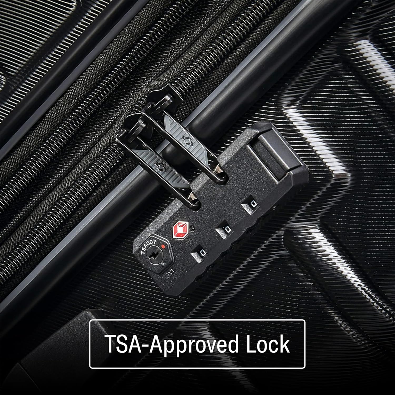 Samsonite Omni 2 Hardside Expandable Luggage with Spinner Wheels, 3-Piece Set (19/24/28), Lagoon Blue