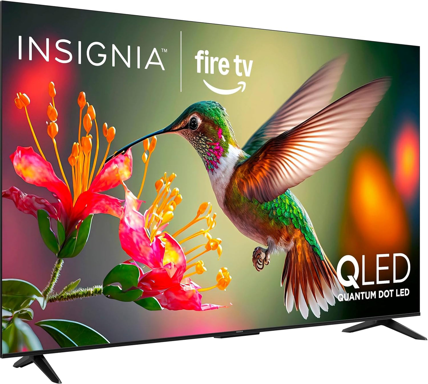 INSIGNIA 65-inch Class QF Series LED 4K UHD QLED Smart Fire TV with Alexa Voice Remote (NS65-UQFL26)