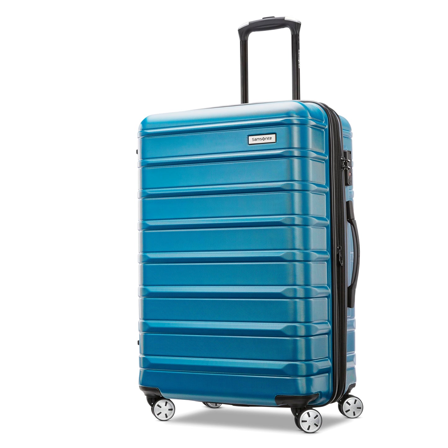 Samsonite Omni 2 Hardside Expandable Luggage with Spinner Wheels, 3-Piece Set (19/24/28), Lagoon Blue