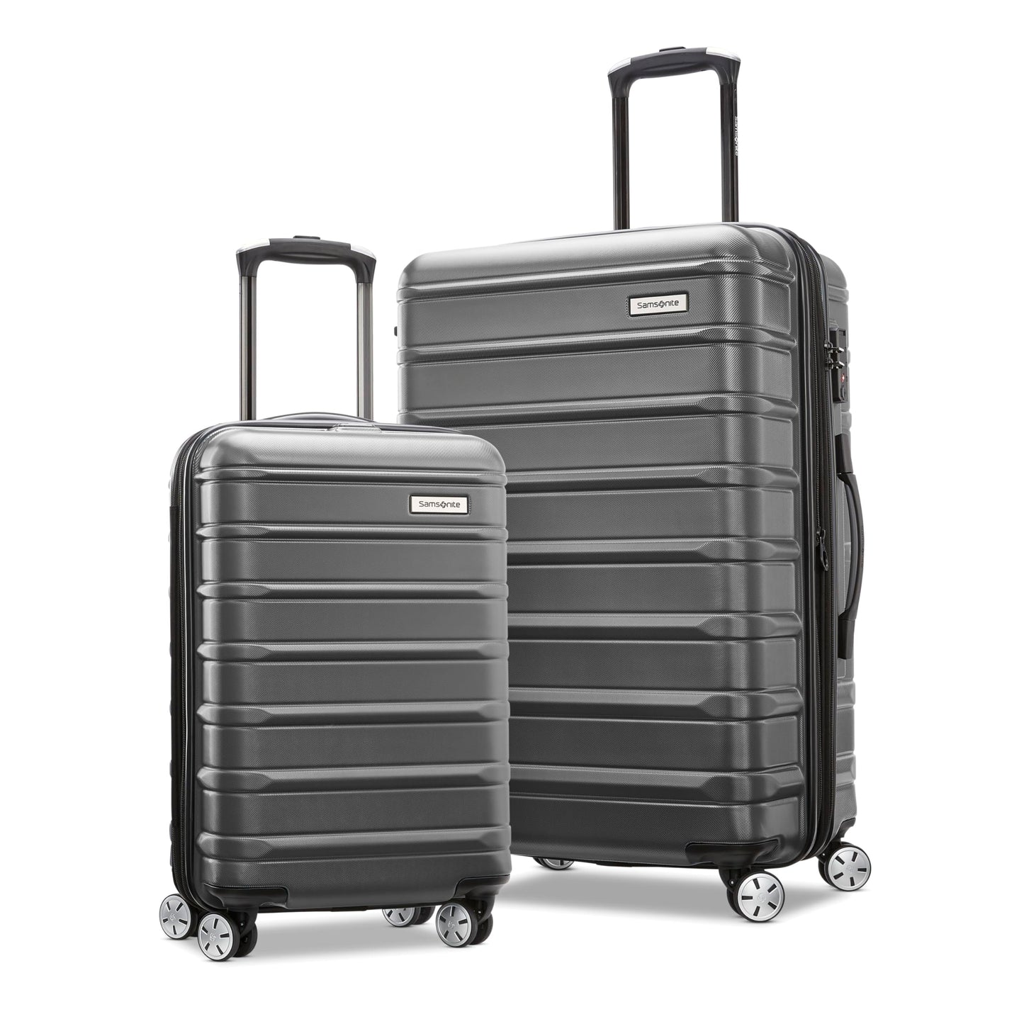 Samsonite Omni 2 Hardside Expandable Luggage with Spinner Wheels, 3-Piece Set (19/24/28), Lagoon Blue
