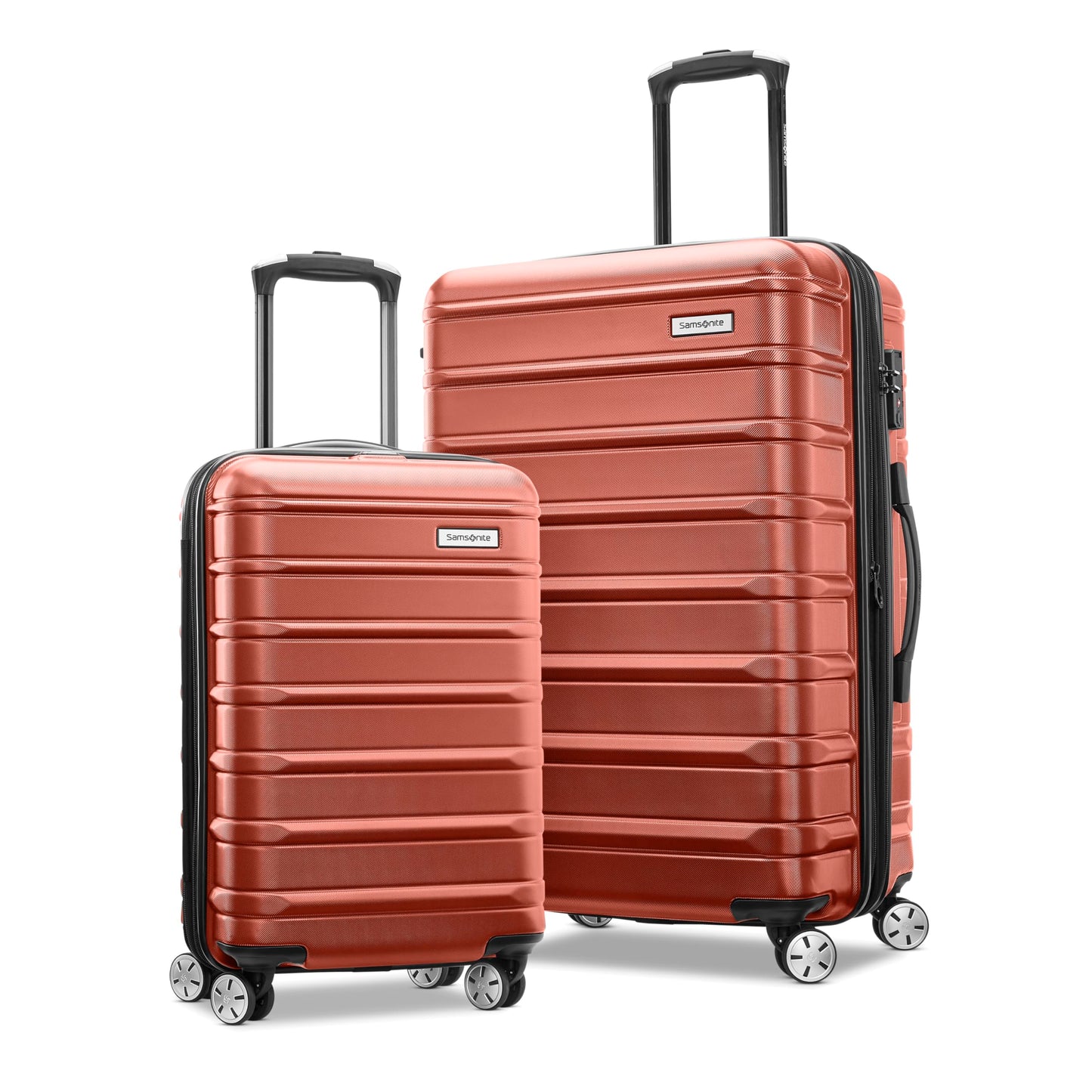 Samsonite Omni 2 Hardside Expandable Luggage with Spinner Wheels, 3-Piece Set (19/24/28), Lagoon Blue