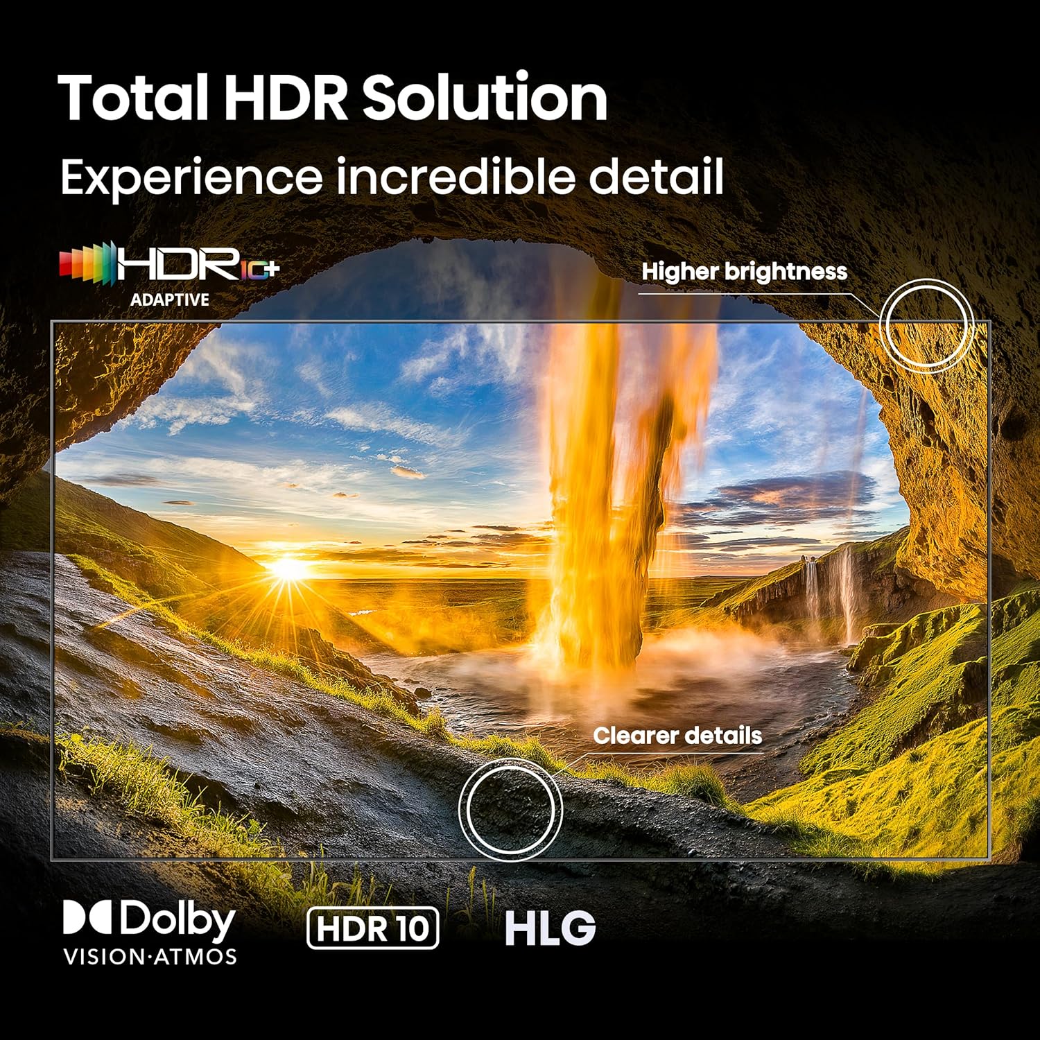 Hisense 100" E6 Cinema Series QLED 4K UHD Smart Fire TV (100E6QF, 2025 Model) - QLED, Native 144Hz, Dolby Vision IQ · Atmos, Motion Rate 240, HDR 10+, Game Mode Pro, Voice Remote with Alexa