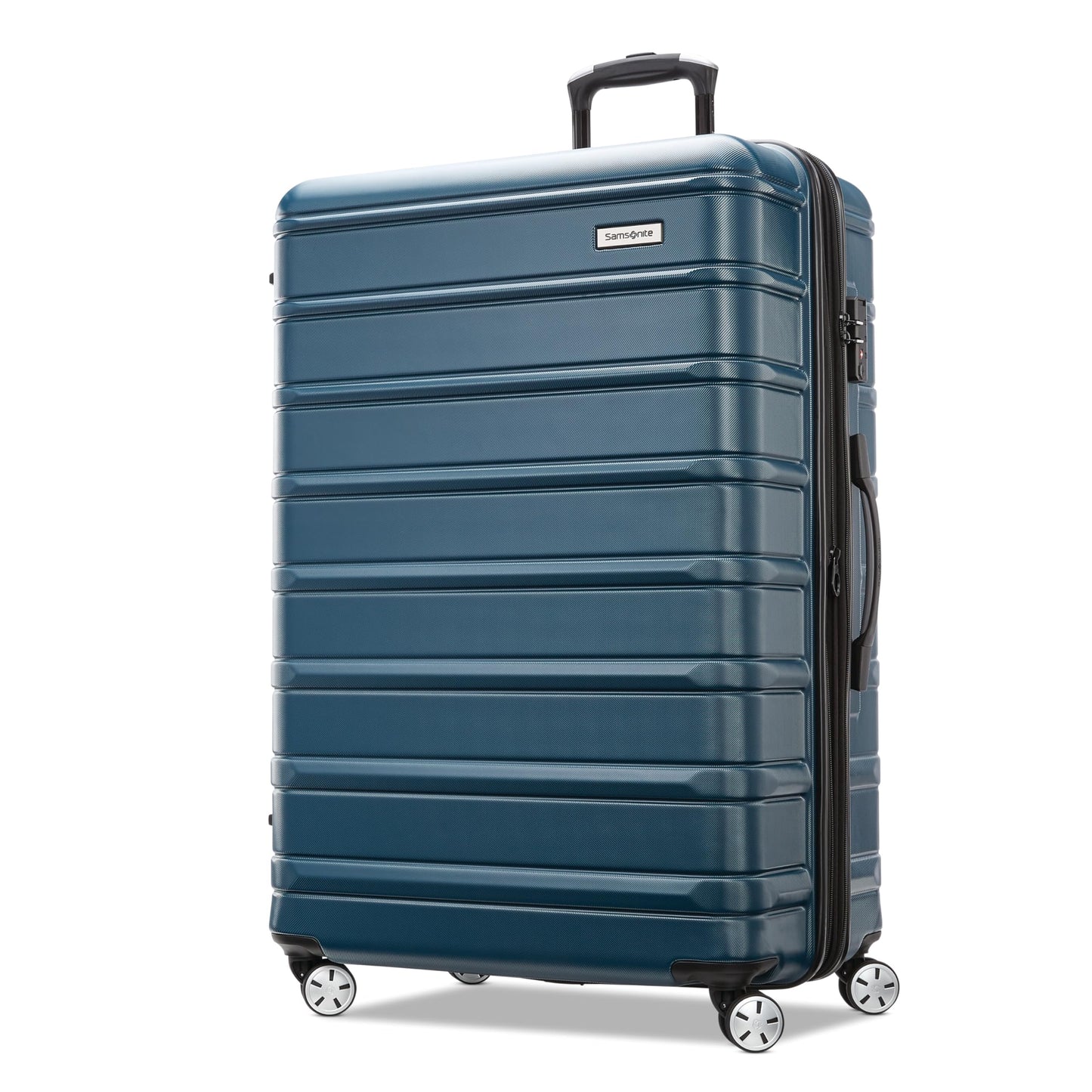 Samsonite Omni 2 Hardside Expandable Luggage with Spinner Wheels, 3-Piece Set (19/24/28), Lagoon Blue